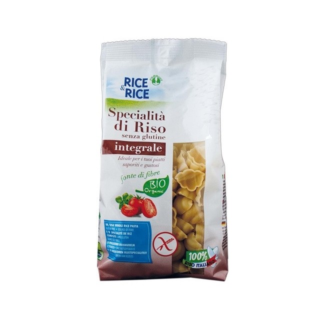 Rice&rice Conchiglie Di Riso Integrale Senza Glutine 250g