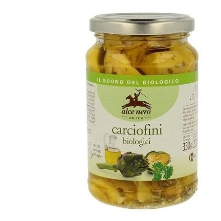 Alce Nero Carciofini Sott'olio Biologici 330g