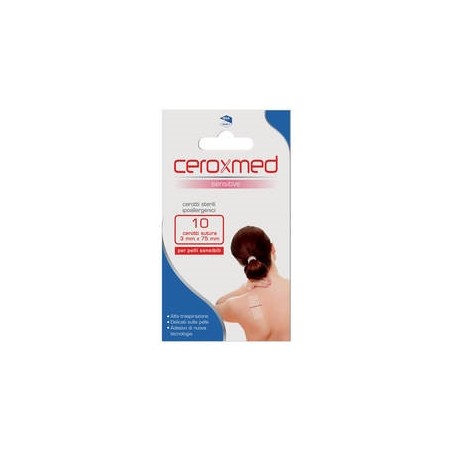 Ceroxmed Sensitive Cerotto Per Sutura 3x75mm