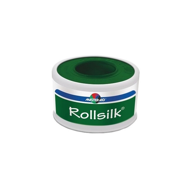 Master-aid Rollsilk Rocchetto 5x2,5cm