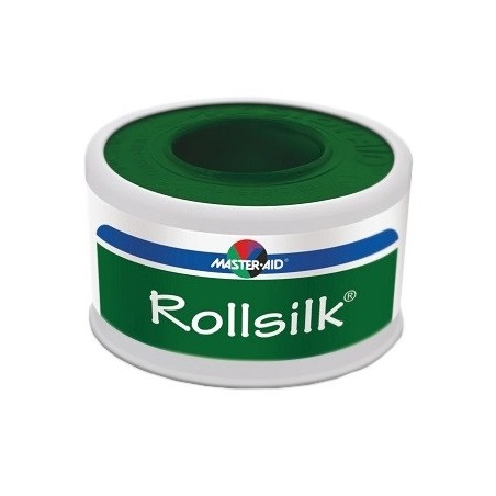 Master-aid Rollsilk Rocchetto 5x2,5cm