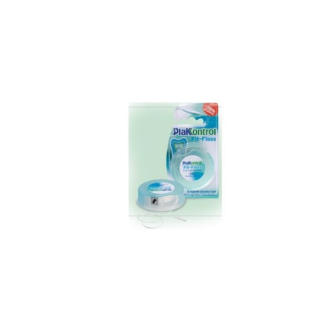 Plakkontrol Fit Floss Filo Interdentale 25m