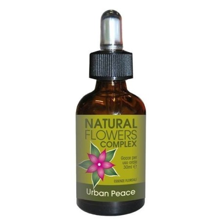 Natural Flowers Complex Urban Peace Gocce Per Uso Orale 30ml