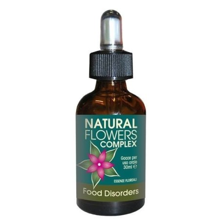 Natural Flowers Complex Food Disorders Gocce Per Uso Orale