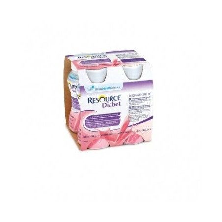 Resource Diabet Plus Al Gusto Fragola 4x200ml