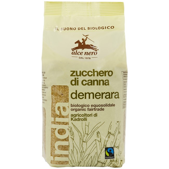 Alce Nero India Zucchero Di Canna Demerara 500g