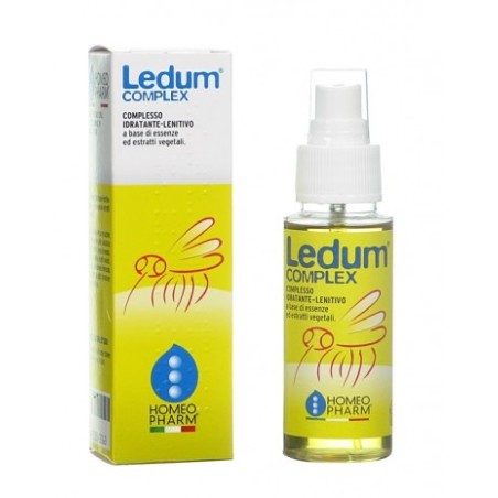 Difass Ledum Complex spray lenitivo per punture zanzare 60 ml