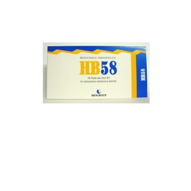 Biogroup Hb 58 Soluzione Idroalcolica 10x2ml