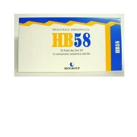 Biogroup Hb 58 Soluzione Idroalcolica 10x2ml