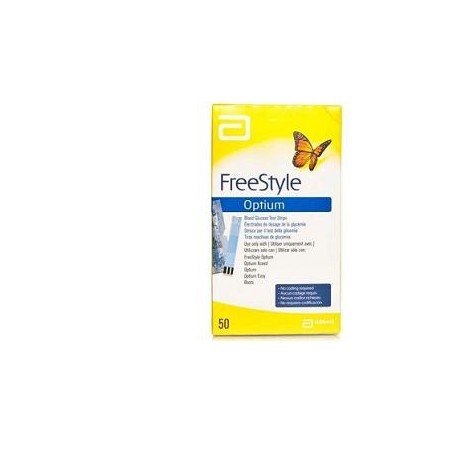 Freestyle Optium 50 Test Strips