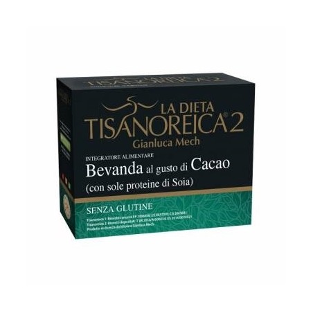 Tisanoreica2 Bevanda Al Cacao Con Proteina Soia 4 Buste