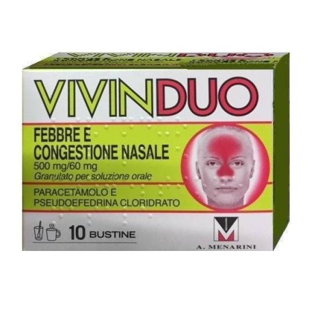 Vivinduo Febbre E Congestione Nasale 10 Bustine