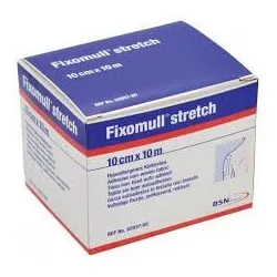 Fixomull Garza Autoadesiva Elastica per Aree Estese 10 m x 30 cm