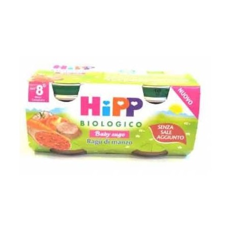 Hipp Bio Sughetto Ragù Di Manzo 2 X 80gr