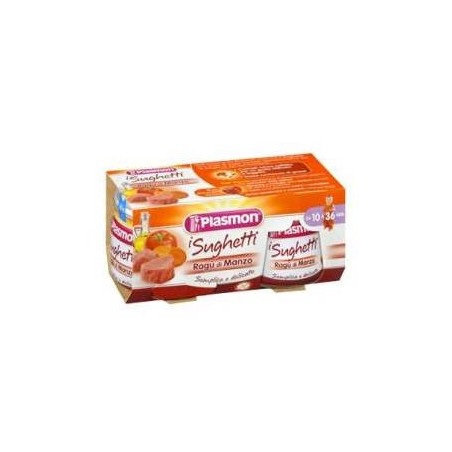 Plasmon Sughetto Ragù Di Manzo 2 X 80 Gr