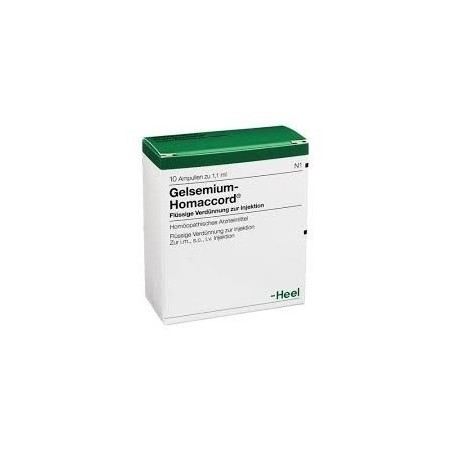 Gelsemium Homaccord 10 Fiale 1ml Heel