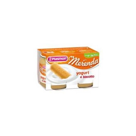 Plasmon Merenda Yogurt E Biscotto 120 Gr X 2