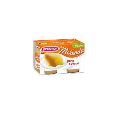 Plasmon Merenda Pera E Yogurt 120 Gr X 2