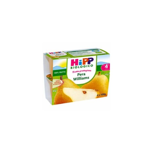 Hipp Bio Merenda Pera Williams 4 X 100 Gr