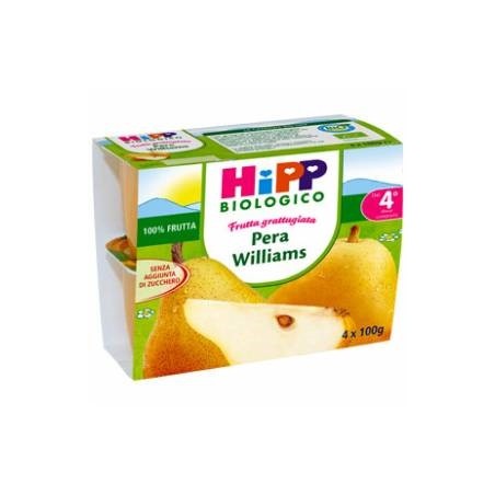 Hipp Bio Merenda Pera Williams 4 X 100 Gr