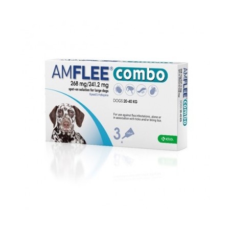 Amflee Combo 268mg/241,2mg Cani 20-40kg