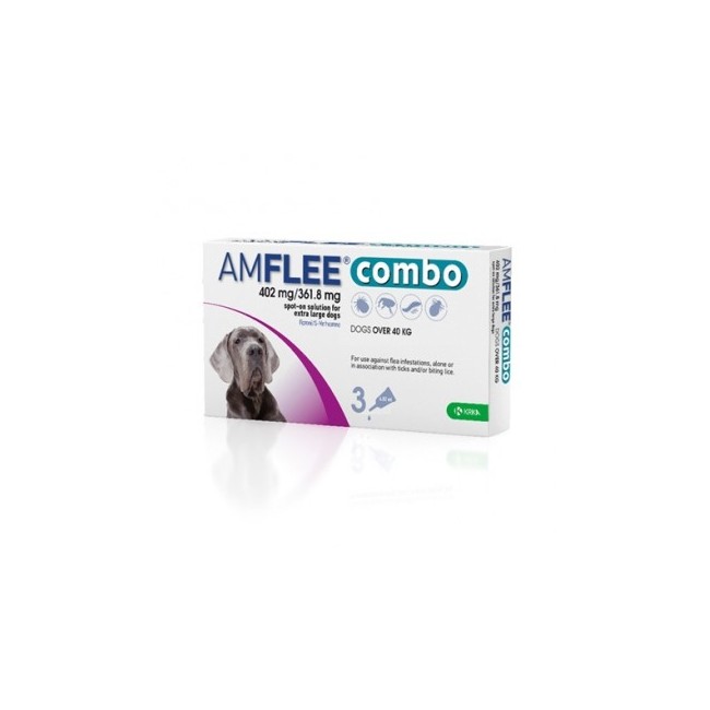 Amflee Combo 402mg/361,8mg Cani Superiori 40kg