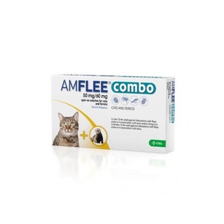 Amflee Combo 50mg/60mg Gatti E Furetti