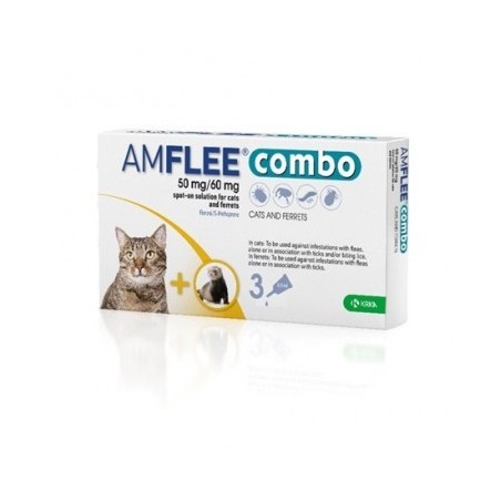 Amflee Combo 50mg/60mg Gatti E Furetti 3 Pipette