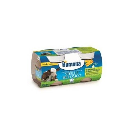 Humana Omogeneizzato Vitello 2 X 80gr