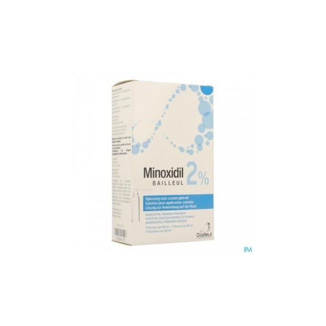 Minoxidil Biorga* 2% Soluzione Cutanea 3x60ml