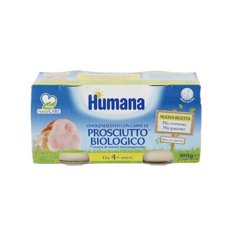 Humana Omogeneizzato Prosciutto 2 X 80 Gr