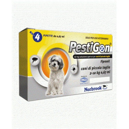 Norbrook Pestigon* Spoton Cani 4 Pipette 67mg