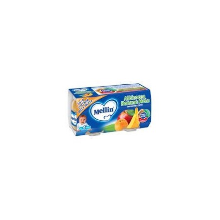 Mellin  Albicocca Banana E Mela 2 X 100 Gr