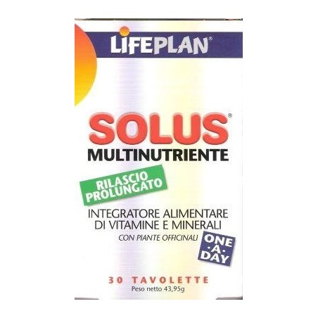 Solus Multinutriente 30 Tavolette