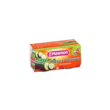 Plasmon Omogeneizzato Piselli E Zucchine 2x80g