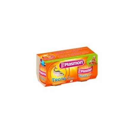 Plasmon Omogeneizzato Alla Trota Con Verdure 2x80g