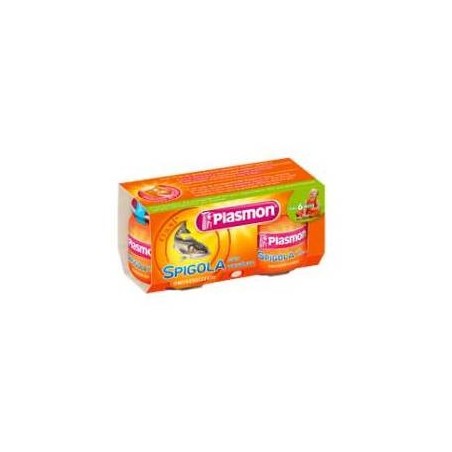 Plasmon Omogeneizzato Alla Spigola Con Verdure 2x80g