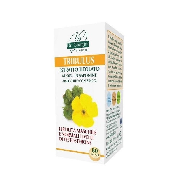 Dr Giorgini Tribulus Estratto Titolato 80 Pastiglie