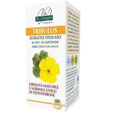 Dr Giorgini Tribulus Estratto Titolato 80 Pastiglie