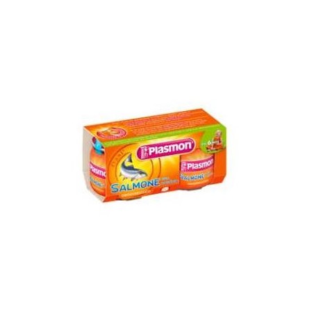 Plasmon Omogeneizzato Al Salmone Con Verdure 2x80g