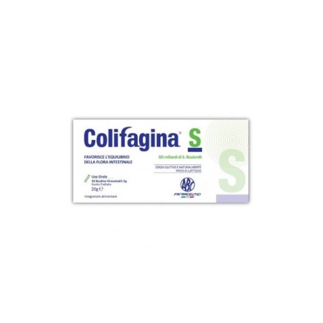 Abc Farmaceutici Colifagina S 10 Bustine