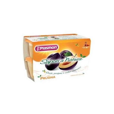 Plasmon Omogeneizzato Sapori Di Natura Prugna 4 X 100 Gr