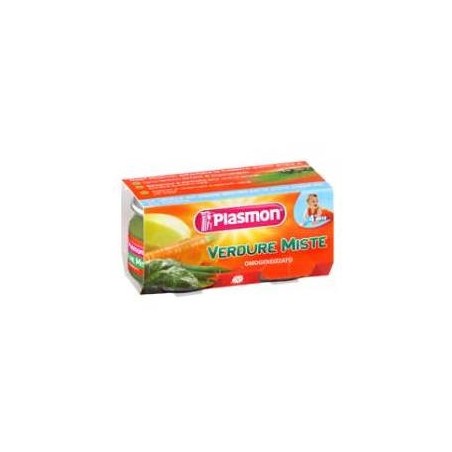 Plasmon Omogeneizzato Verdure Miste 2 X 80 Gr