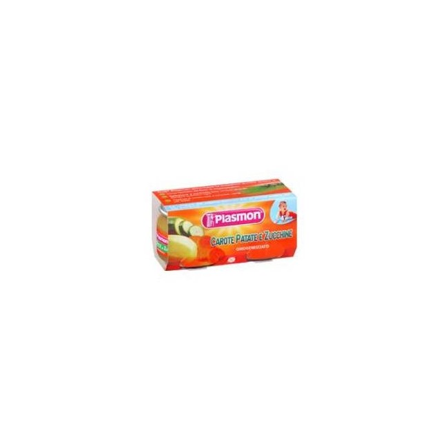 Plasmon Omogeneizzato Carote Patate E Zucchine 2x80g