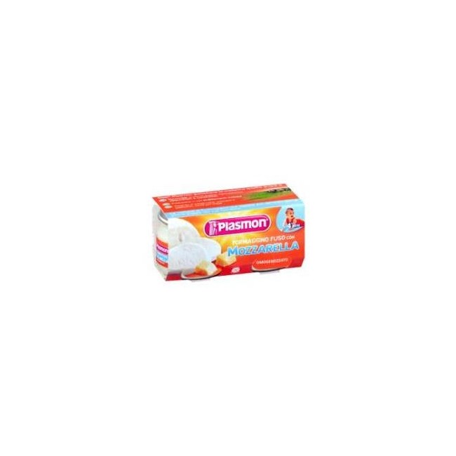 Plasmon Omogeneizzato Formaggino E Mozzarella 2x80g