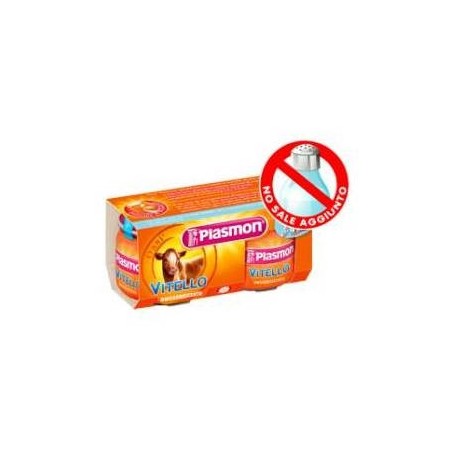 Plasmon Omogeneizzato Al Vitello 80gx2pz