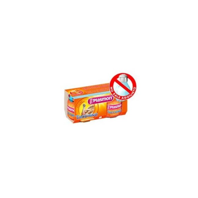 Plasmon Omogeneizzato Al Tacchino 2 X 80 Gr