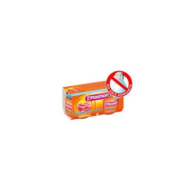 Plasmon Omogeneizzato Al Prosciutto 2 X 80 Gr