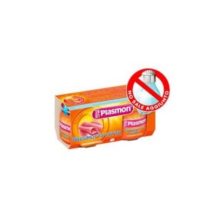 Plasmon Omogeneizzato Al Prosciutto 2 X 80 Gr