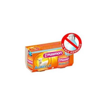 Plasmon Omogeneizzato All'agnello 2 X 80 Gr